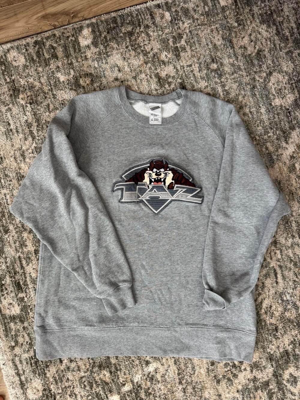 Warner Bros Studio Store Taz Sweatshirt Gray XL